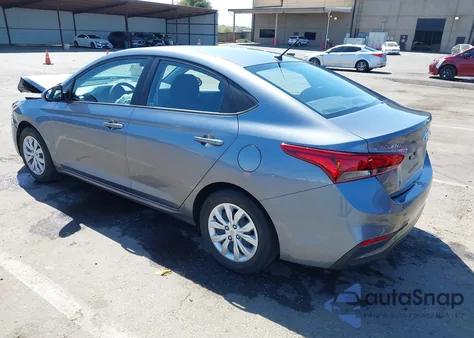 2020 Hyundai Accent Se из США, поврежденный, VIN 3KPC24A62LE123781